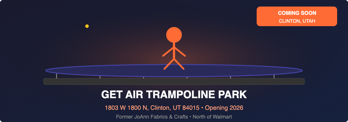 Get Air Trampoline Park Clinton Utah