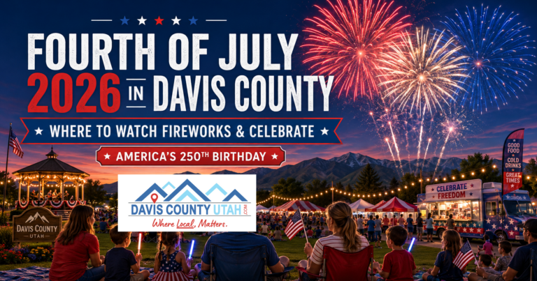 Fourth of July 2026 in Davis County: Where to Watch Fireworks & Celebrate