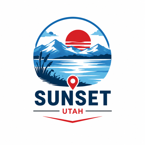 Sunset, Utah city badge