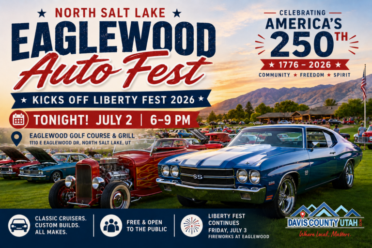 Eaglewood Auto Fest Revs Up Tonight in North Salt Lake for Liberty Fest 2026