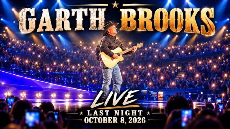 Garth Brooks performing on opening night at the Delta Center in Salt Lake City, Oct. 8, 2026