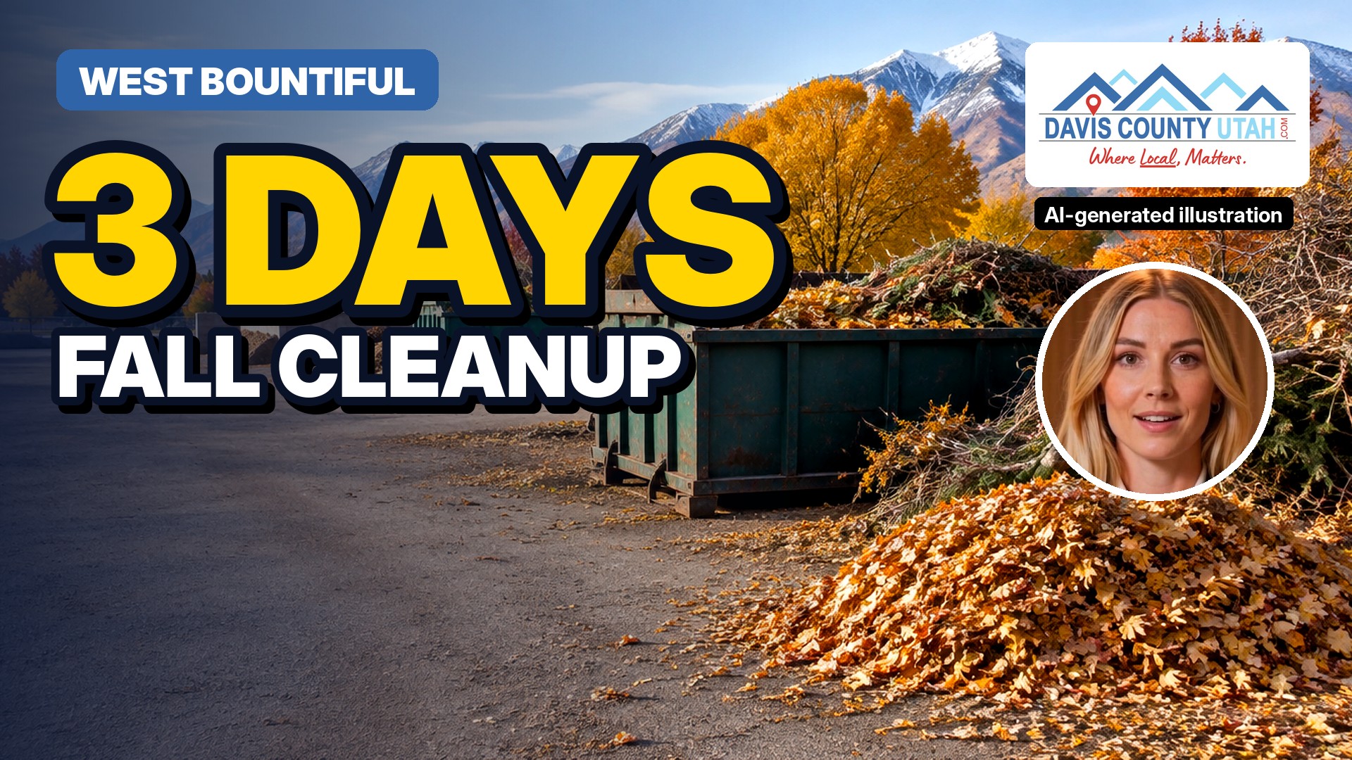 This Week in West Bountiful: Fall Cleanup, Pages Lane Closure, Columbus Day Closure (Oct 9–20)