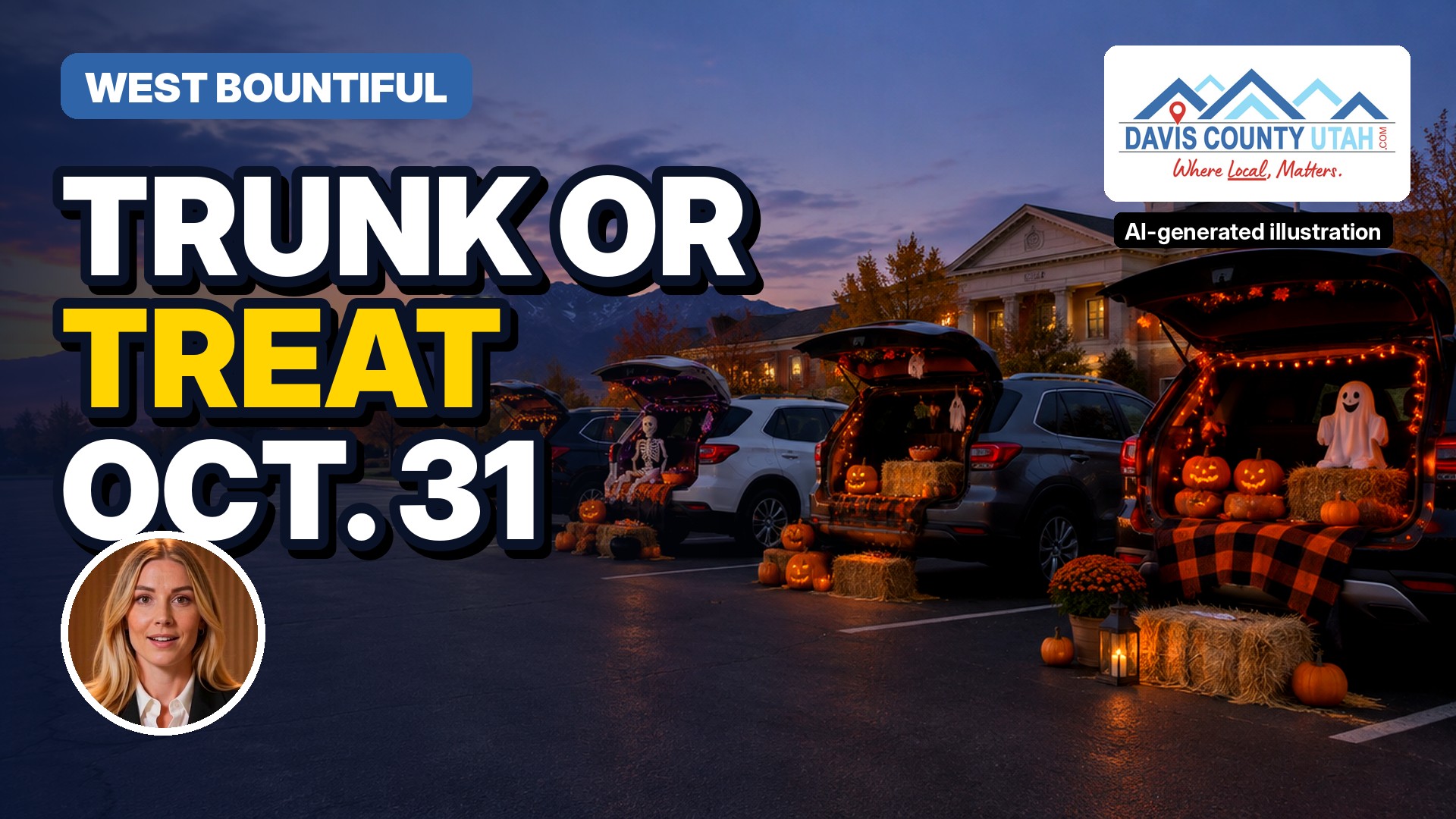 This Week in West Bountiful: Trunk or Treat, Recycling Pickup, Veteran Signs (Oct 22–31)