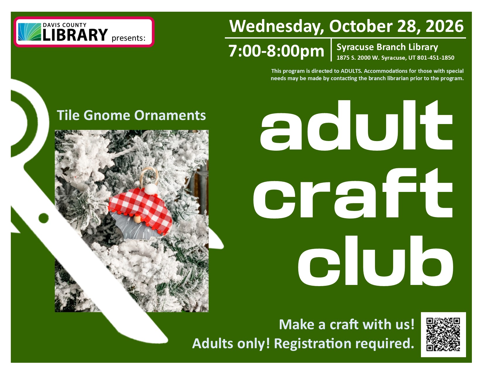 Davis County Library event image