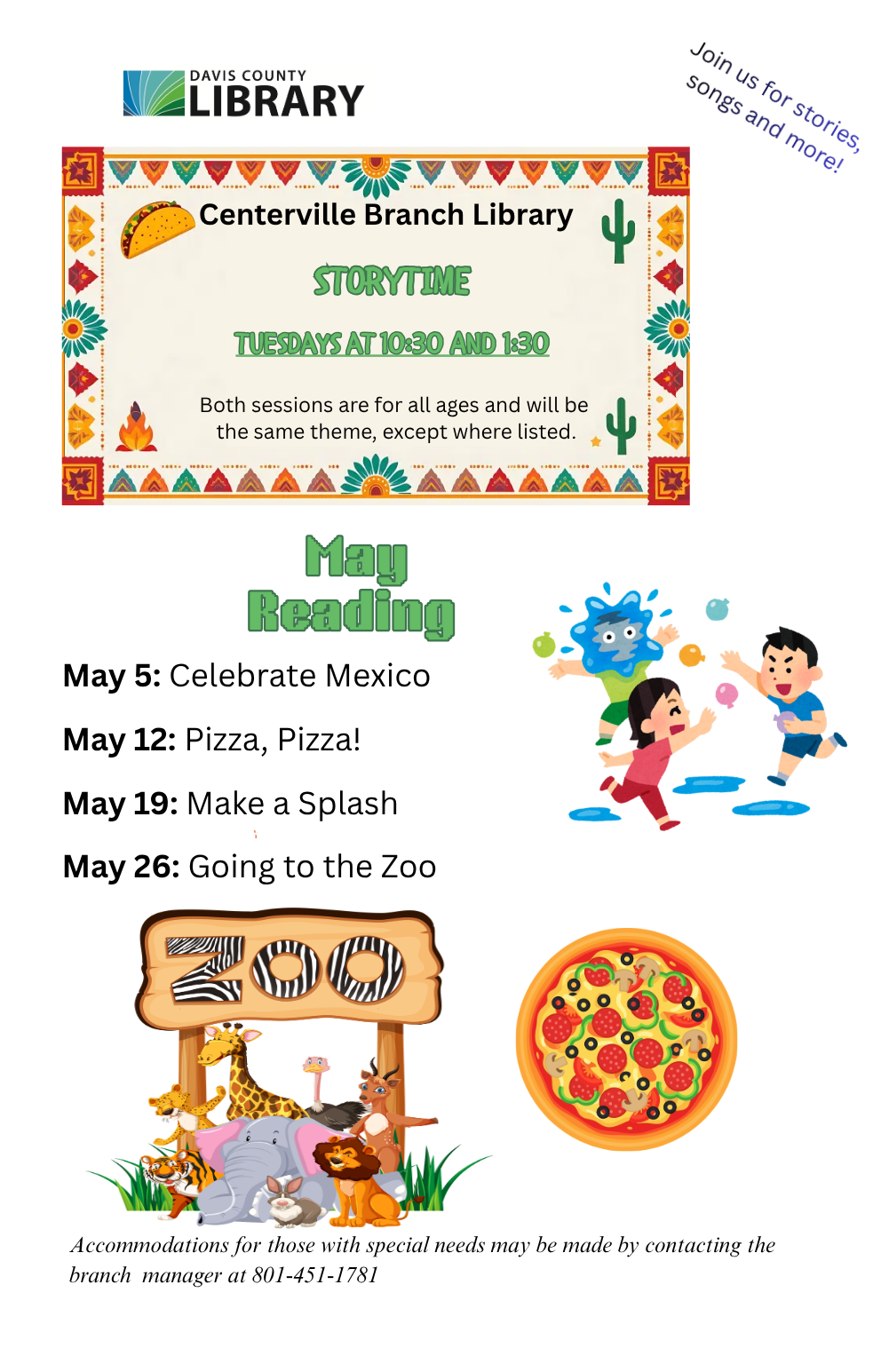 Davis County Library children's program