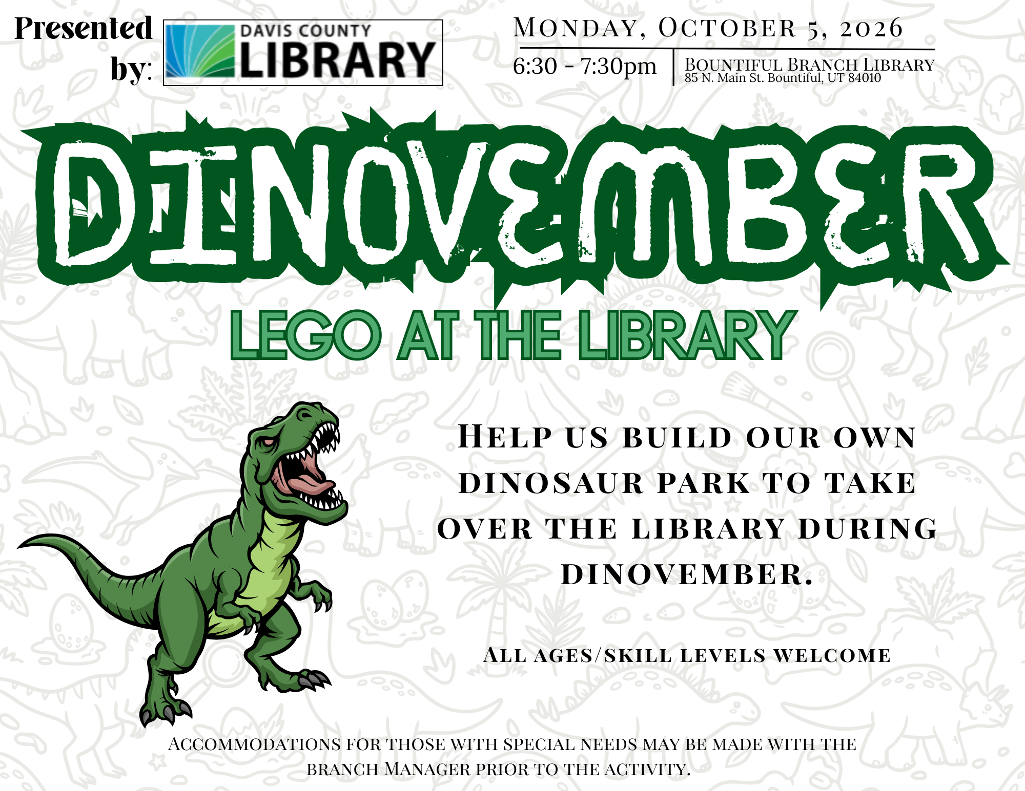 Lego Night, Davis County Library
