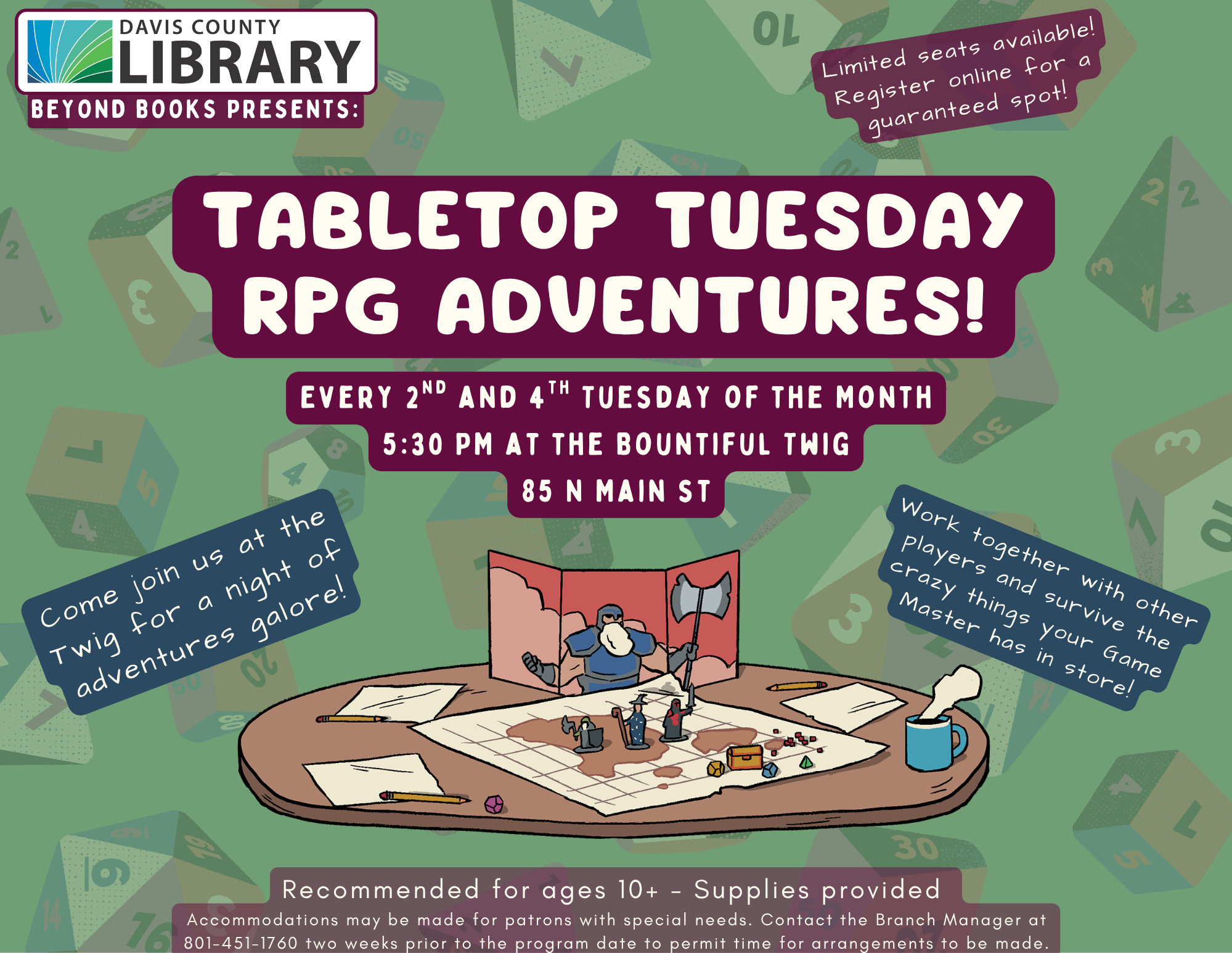Twig Tabletop Tuesday RPG Adventure