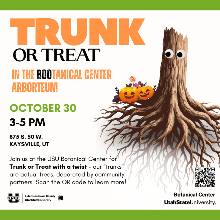 Trunk-or-Treat in the Arboretum event graphic